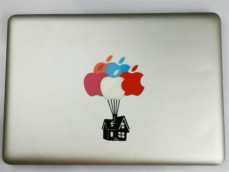 Up MacBook Decal Disney MacBook Sticker Pixar Laptop Decal Laptop Sticker MacBook Pro 13 Up House MacBook Retina MacBook Air Balloon D 0564 image 3