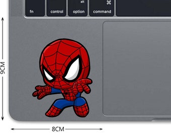 Chibi Spiderman MacBook Decal, Superhero Laptop Sticker 0522