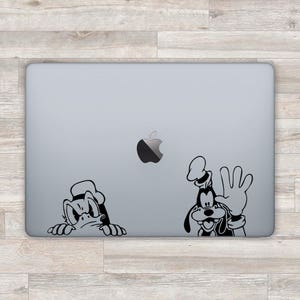 MacBook Decal Disney Laptop Stickers Disney Laptop Decal Donald MacBook Sticker Pippo Vinyl Sticker MacBook Pro Decal MacBook Decal Z 1205