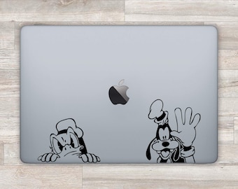 MacBook Decal Disney Laptop Stickers Disney Laptop Decal Donald MacBook Sticker Goofy Vinyl Sticker MacBook Pro Decal MacBook Decal Z 1205