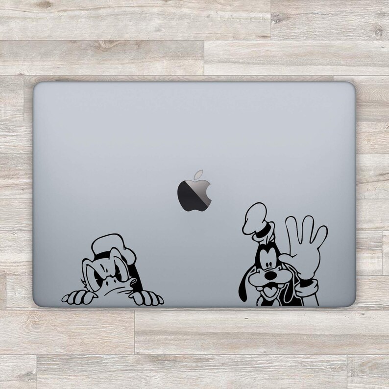 Macbook Decal Disney Laptop Stickers Disney Laptop Decal - Etsy