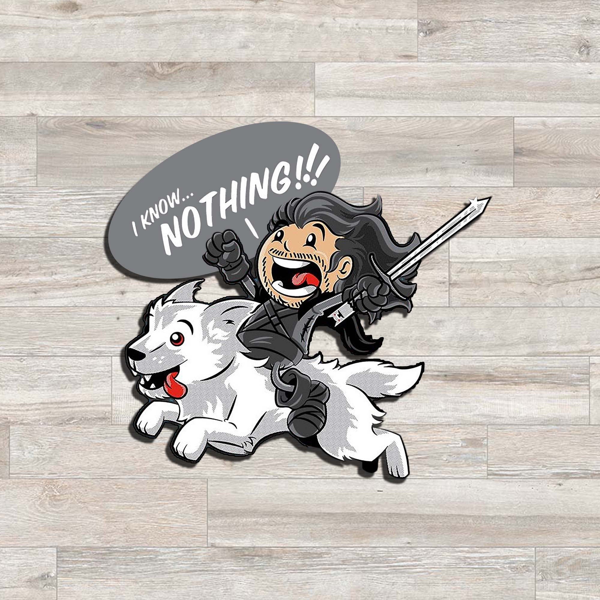  Game  Of Thrones Car  Decal  Jon Snow Sticker  Bumper Sticker  