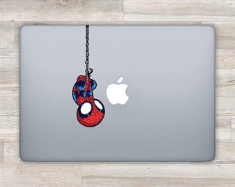 Spiderman MacBook Decal Superhero MacBook Sticker Marvel Laptop Sticker Spider man Laptop Decal MacBook Pro Decal MacBook Air Sticker D 0820