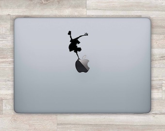 Anime MacBook Decal MacBook Sticker MacBook Air MacBook Pro Retina Apple Logo Laptop Decal Laptop Sticker Samurai Champloo Mugen Z 0802