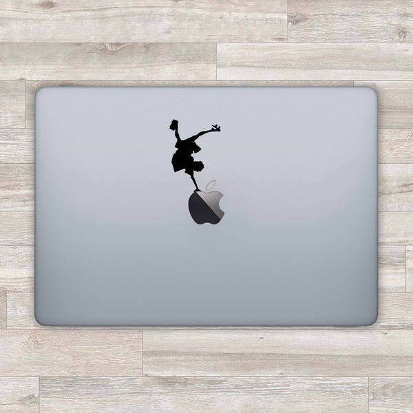 Anime MacBook Decal MacBook Sticker MacBook Air MacBook Pro Retina Apple Logo Laptop Decal Laptop Sticker Samurai Champloo Mugen Z 0802