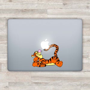 Disney MacBook Decal Pooh MacBook Sticker Winnie The Pooh MacBook Air Tigger MacBook Pro 2016 Retina 13 Laptop Decal Laptop Sticker D 0653