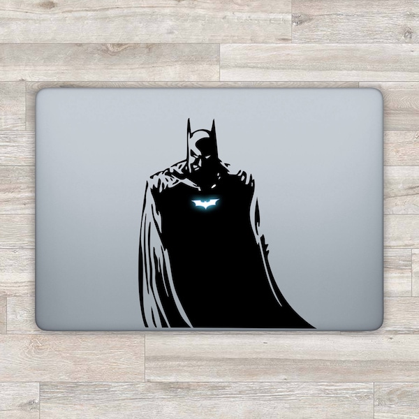 Bat Superhero MacBook Decal MacBook Sticker MacBook Pro Laptop Decal Laptop Sticker MacBook Air Retina Super Hero Z 1505