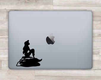 MacBook Decal Disney MacBook Sticker Ariel Laptop Sticker Laptop Decal Little Mermaid MacBook Pro Decal MacBook Air Decal Vinyl Decal Z 1192