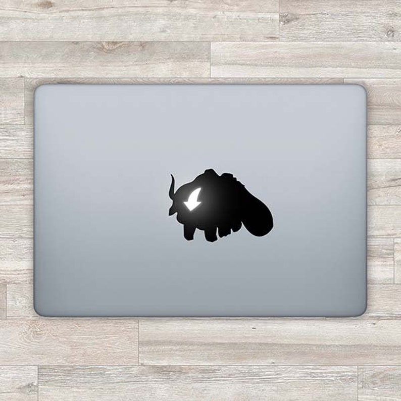 Avatar MacBook Decal Appa MacBook Sticker Apple Logo Aang MacBook Retina MacBook Pro 2016 13 Retina Laptop Decal Laptop Sticker Bison Z 1123 