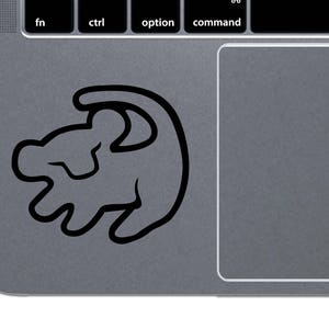 Disney MacBook Decal Disney MacBook Sticker Lion King Laptop Decal Simba Laptop Sticker MacBook Air MacBook Pro MacBook Retina Vinyl Z 1210