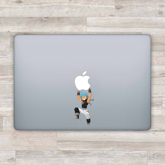 Anime MacBook Decal Soul Eater MacBook Autocollant Ordinateur portable  Decal Laptop Sticker Apple Logo MacBook Pro Retina Air 2016 Black Star  Vinyl D 1400 -  France