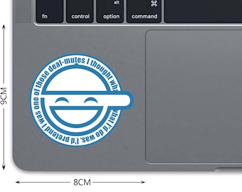 Fantasma na casca decalque macbook decalque macbook adesivo trackpad decalque rindo homem touchpad adesivo portátil decalque portátil adesivo pro d 0530