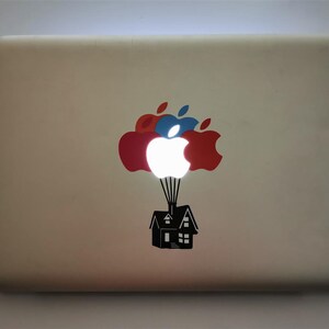 Up MacBook Decal Disney MacBook Sticker Pixar Laptop Decal Laptop Sticker MacBook Pro 13 Up House MacBook Retina MacBook Air Balloon D 0564 image 4