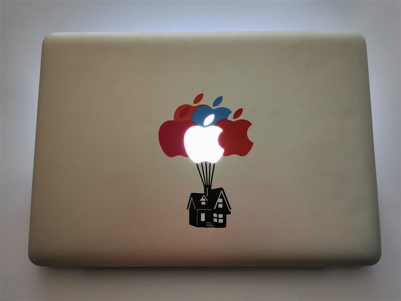 Up MacBook Decal Disney MacBook Sticker Pixar Laptop Decal Laptop Sticker MacBook Pro 13 Up House MacBook Retina MacBook Air Balloon D 0564 image 4