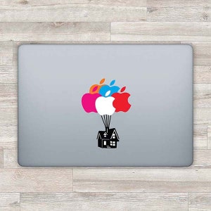 Up MacBook Decal Disney MacBook Sticker Pixar Laptop Decal Laptop Sticker MacBook Pro 13 Up House MacBook Retina MacBook Air Balloon D 0564 image 1