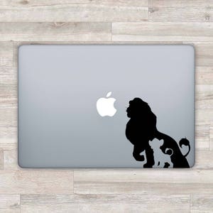 Disney MacBook Decal Disney MacBook Sticker Lion King Laptop Decal Simba Laptop Sticker MacBook Air MacBook Pro MacBook Retina Shadow Z 1209