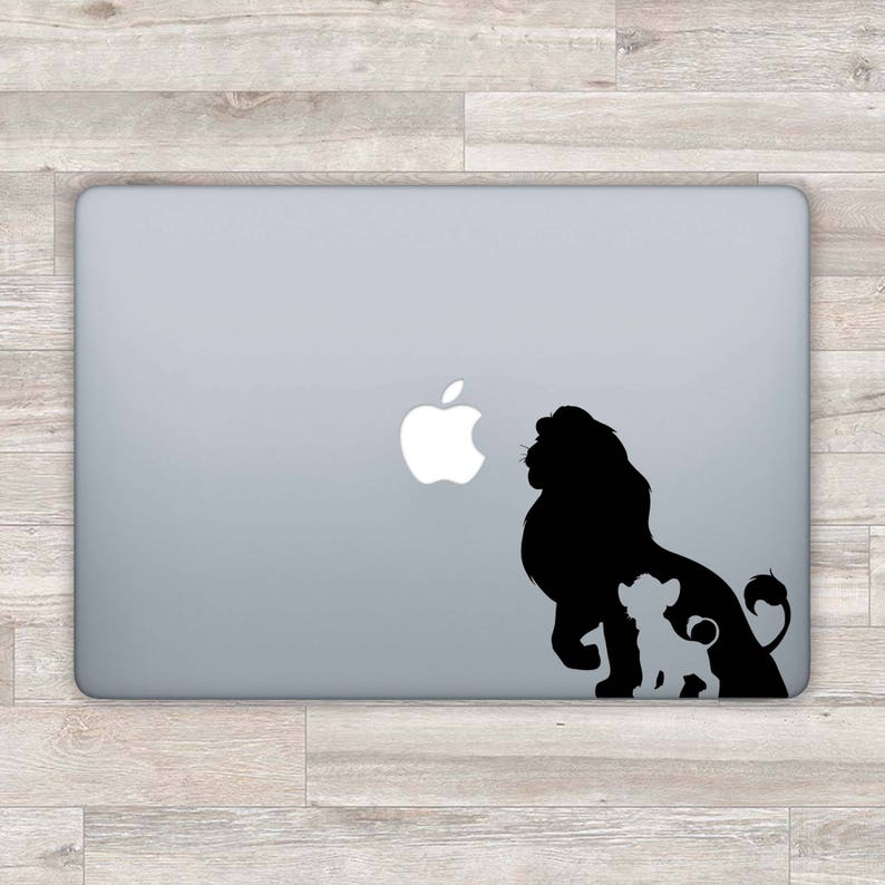 Disney Macbook Decal Disney Macbook Sticker Lion King Laptop Etsy Australia