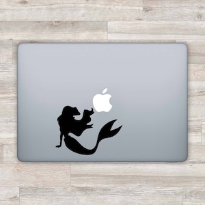 MacBook Decal Disney MacBook Sticker Ariel Laptop Sticker Laptop Decal Little Mermaid MacBook Pro Decal MacBook Air Decal Vinyl Decal Z 1196