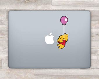 MacBook Decal Disney MacBook Sticker Pooh Laptop Sticker Laptop Decal Pooh Sticker Winnie The Pooh MacBook Pro Retina MacBook Air D 0661