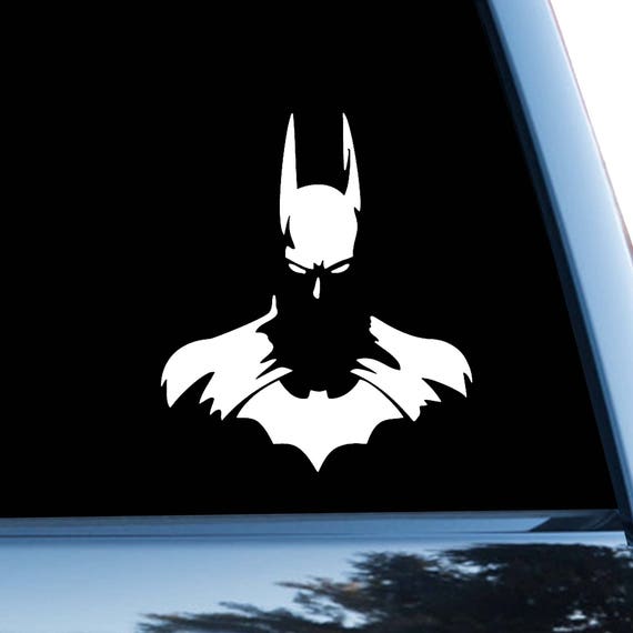 Bat Superhero Decal Car Sticker Car Decal Bat Man Sticker Super Hero Vinyl Sticker Bumper Sticker Car Bumper Decal Window Sticker Z 1224 Etsy