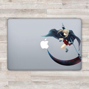Soul Eater MacBook Decal Anime MacBook Sticker Laptop Decal Laptop Sticker Maka Albarn Decal MacBook Pro Retina Air Scythe Vinyl D 0359