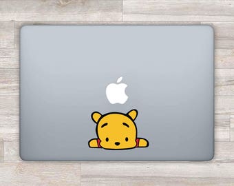 MacBook Decal Disney MacBook Sticker Pooh MacBook Air Winnie The Pooh MacBook Pro 2016 Retina 13 Laptop Decal Laptop Sticker Pooh D 0662