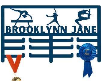 Personalized Medal and Ribbon Hanger
