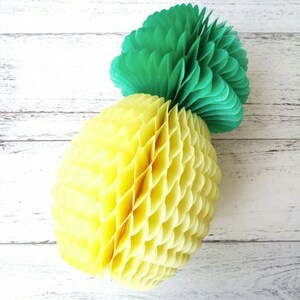 Ananas Waben 8", Tissue Papier Wabe, Ananas Party Dekor, Sommer... strand... Pool Party