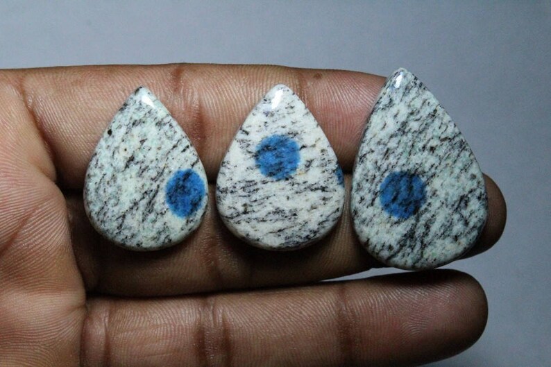 3 Piece Natural k2 Jasper Cabochons 100/% K2 Granite Smooth Polished Jewellery Making Loose gemstone Handmade 80 Ct M# 870