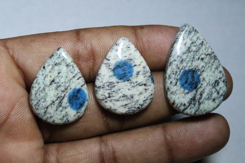 3 Piece Natural k2 Jasper Cabochons 100/% K2 Granite Smooth Polished Jewellery Making Loose gemstone Handmade 80 Ct M# 870