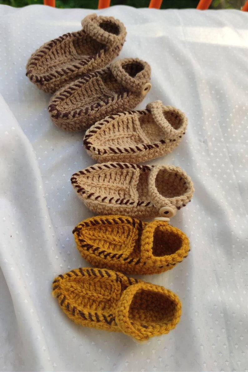 Crochet baby sleepers Serbian opanke Slippers Yugoslavia Balkan Opanke Serbian shoes Serbian baby shower gift Orthodox baby christening image 10