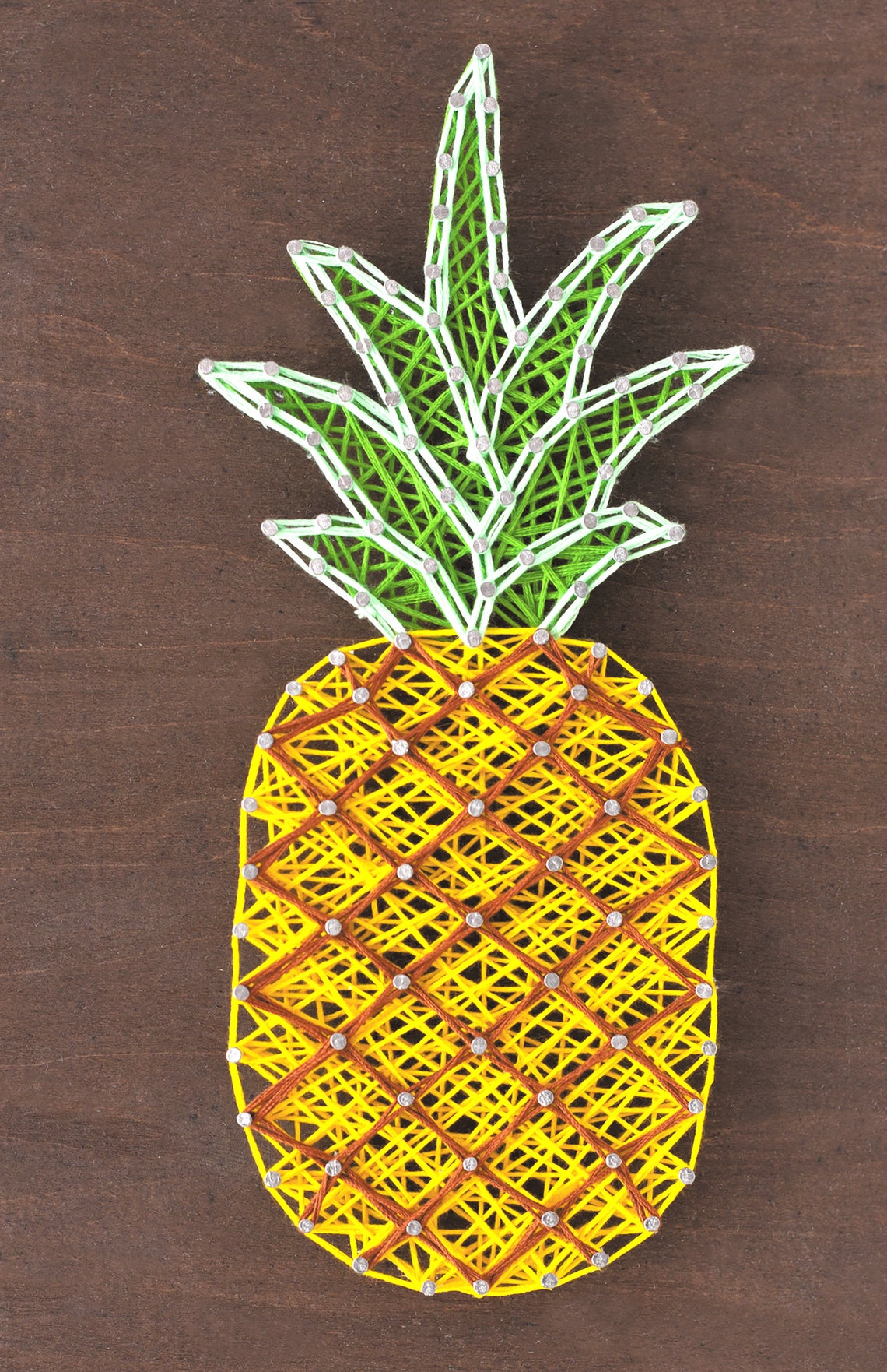 String Art Kit// Fruit String Art// String Art Fruit// Etsy