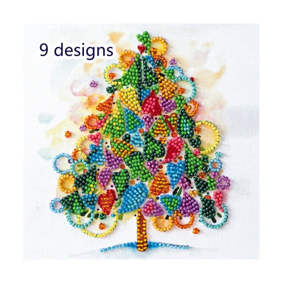 Small Beadwork Kit// Bead Embroidery for Beginners// Bead Etsy