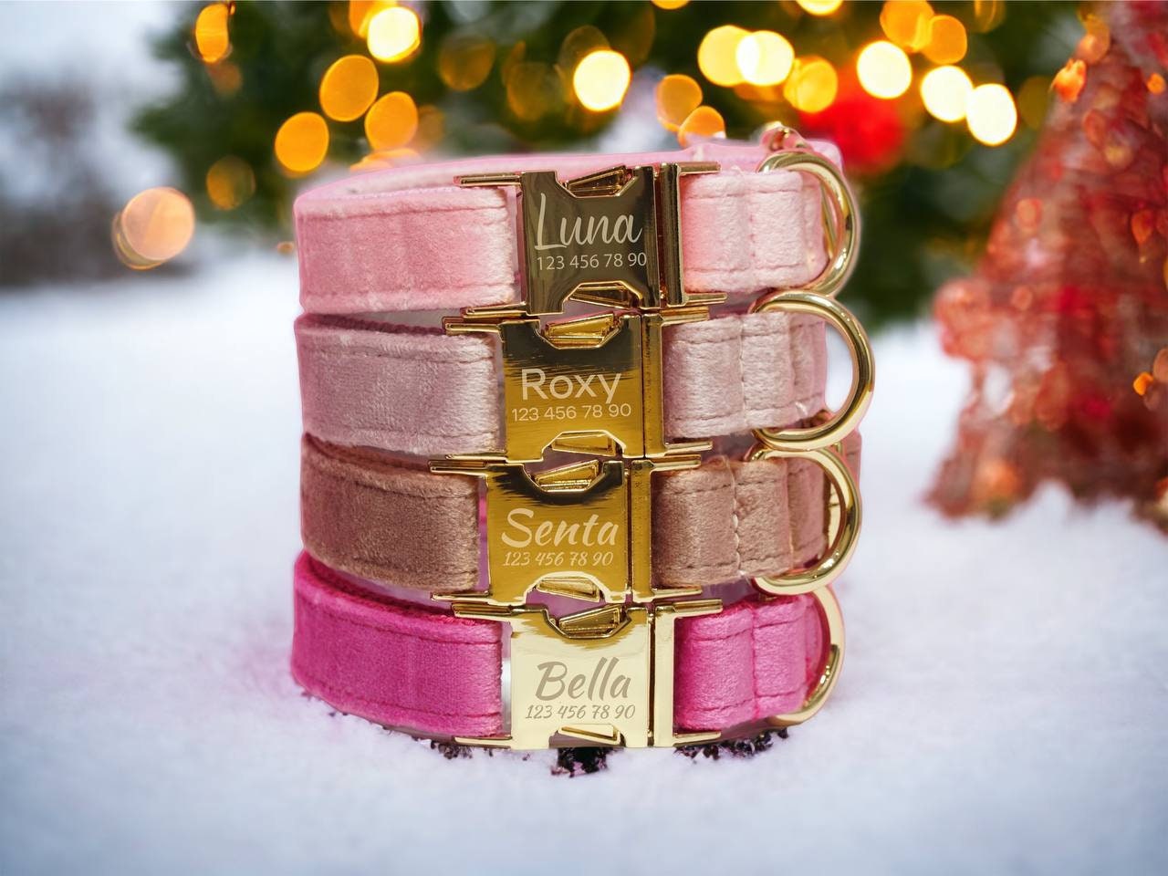 Collare Per Cani Bling / Collare Fenicottero Rosa / Collare Per - Foto 5