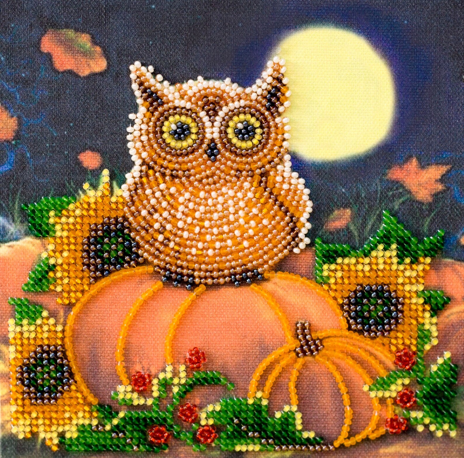 Bead Embroidery for Beginners// Bead Embroidery Kit// Small | Etsy