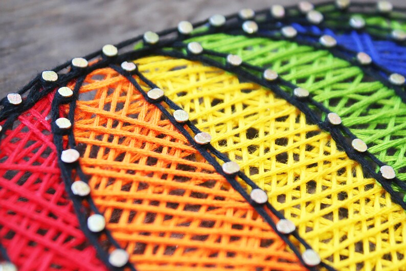 String Art Kit// Balloon String Art// Balloon Picture Kit// Etsy