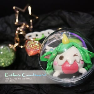 In Stock! Star Guardian Soraka-poro keychain - League of Legends Inspired