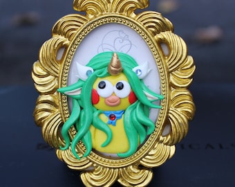 ¡En stock! ¡IKUN! Soraka Handmade 3D Clay Photo- League of Legends Inspired
