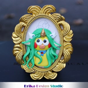 In Stock! IKUN! Soraka Handmade 3D Clay Photo- League of Legends Inspired