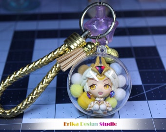 ¡En stock! Llavero Prestige Battle Queen Diana - Fan Art inspirado en League of Legends