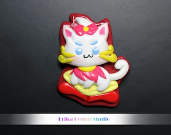 Imán Yummi hecho a mano, imanes de nevera - Fan Art inspirado en League of Legends