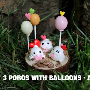Handmade Poro Sculpture