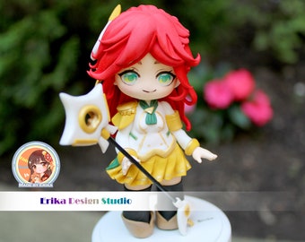 Figura Prestige Battle Academia Lux-D- Fan Art inspirado en League of Legends