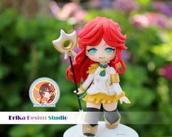 Figura Prestige Battle Academia Lux-C- Fan Art inspirado en League of Legends