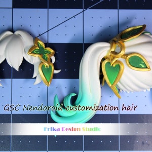 Handmade Heads/Hair/Face for Nendoroid obitsu11, any character you want，playable dolls from image to real