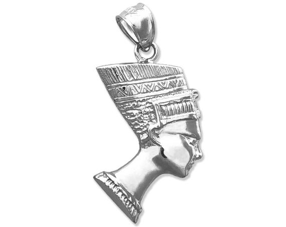Collana Nefertari, Oro Vermeil 14k Su Argento Sterling, Regina