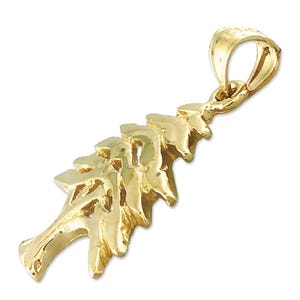 14K Gold Lebanon Cedar Tree Pendant image 4