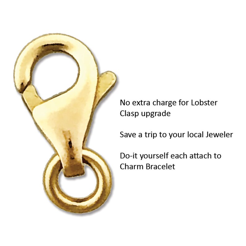 14K Gold Bambi Charm