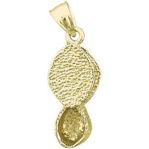 14K gouden 3D-oogloep juwelier vergrootglasbedel