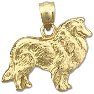 14K Gold Lassie Charm